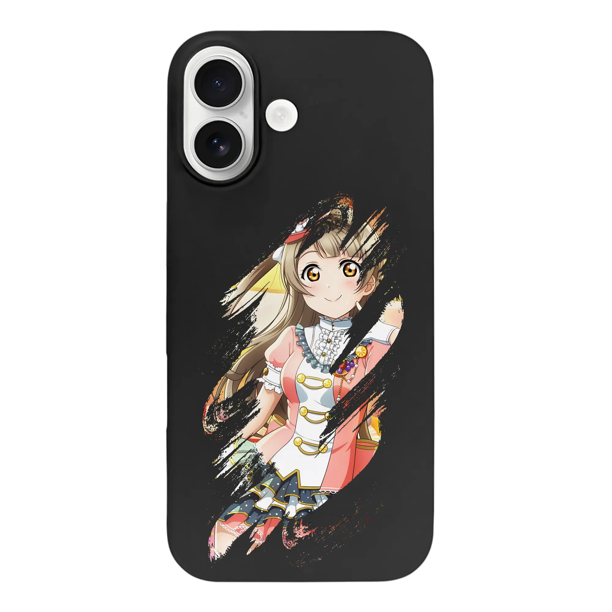 Love Live! グッズ,南ことり - iPhone 17 シリーズ シリコンケース 薄型 耐衝撃 指紋防止 ソフトタッチカバー 精密フィット 傷防止 保護ケース iPhone 17/17 Air/17 Pro/17 Pro Max 対応